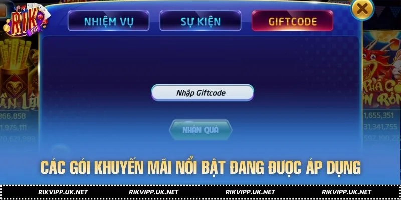 Nhà cái tri ân hội viên bằng khuyến mãi RIKVIP cực hời