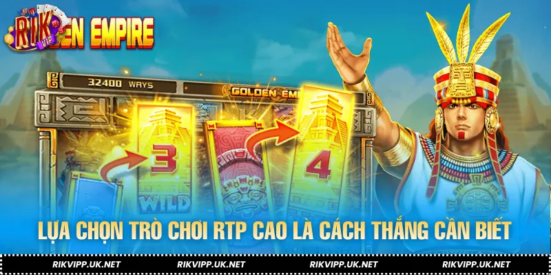 Lựa chọn trò chơi RTP cao là cách thắng slotgame cần biết