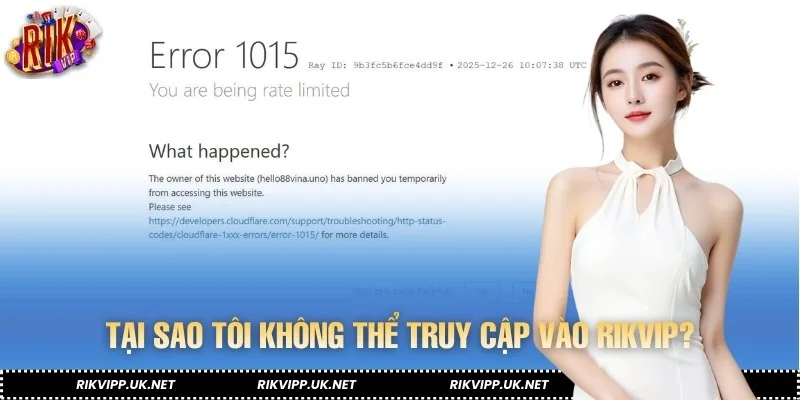 Người chơi có thể không truy cập được link vào khi bị chặn