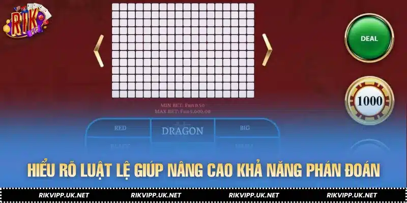 Hiểu rõ luật lệ giúp nâng cao khả năng phán đoán